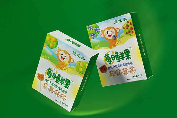 果肉棒儿童食品包装设计x乐虎88国际设计